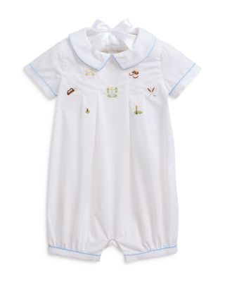 Ralph Lauren - Boys' Golf Embroidered Cotton Bubble Shortall - Baby