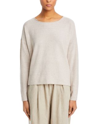 Round Neck Boxy Sweater