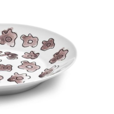 Marni Dark Viola Large Low Serving Plate