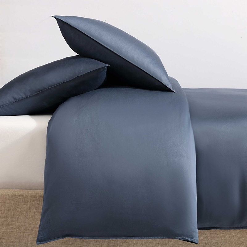 Calvin Klein Earth Collection Cotton Sateen 3 Piece Duvet Cover Set, King