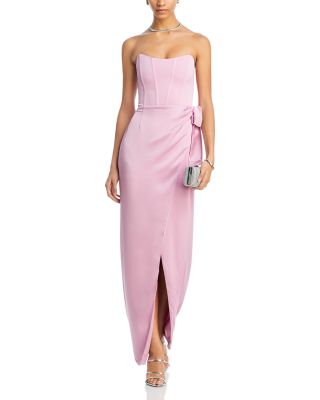 June Corset Wrap Tie Dress