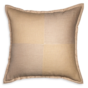 Shop Sferra Scacchi Decorative Pillow, 20 X 20 - 100% Exclusive In Putty/natural