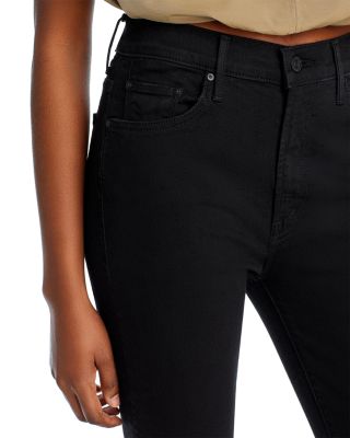 The Insider High Rise Crop Step Fray Bootcut Jeans in Not Guilty