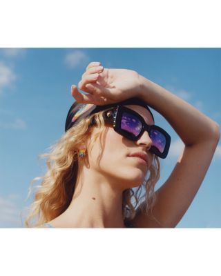 Rectangle Sunglasses, 52mm