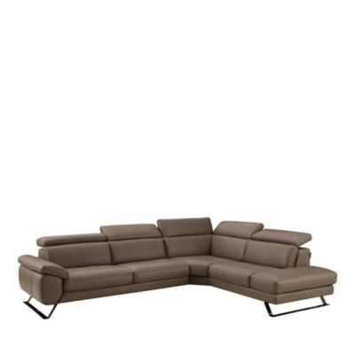 Tremezzo 2-Piece Leather Sectional