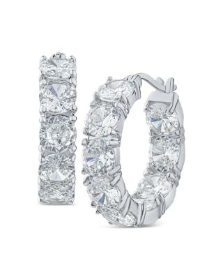 Kenneth Jay Lane - Round Hoop Earrings
