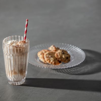 Archie Clear Dessert Plate, Set of 4