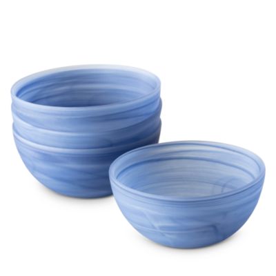 La Jolla Ink Blue Cereal Bowl, Set of 4