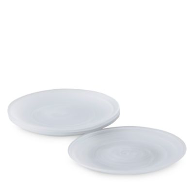 La Jolla White Dinner Plate, Set of 4