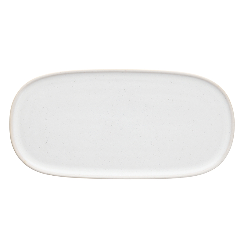 Fortessa Nico Moon Flat Coupe Serve Platter In White