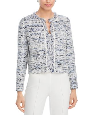 Kobi Halperin - Ricki Fringe Trim Tweed Jacket