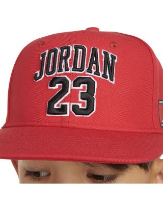 Boys' Jordan Jersey Flat Brim Cap - Big Kid