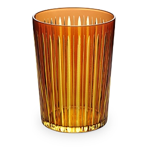 L'objet Prism 17 Oz. Highball Glasses, Set Of 4 In Amber