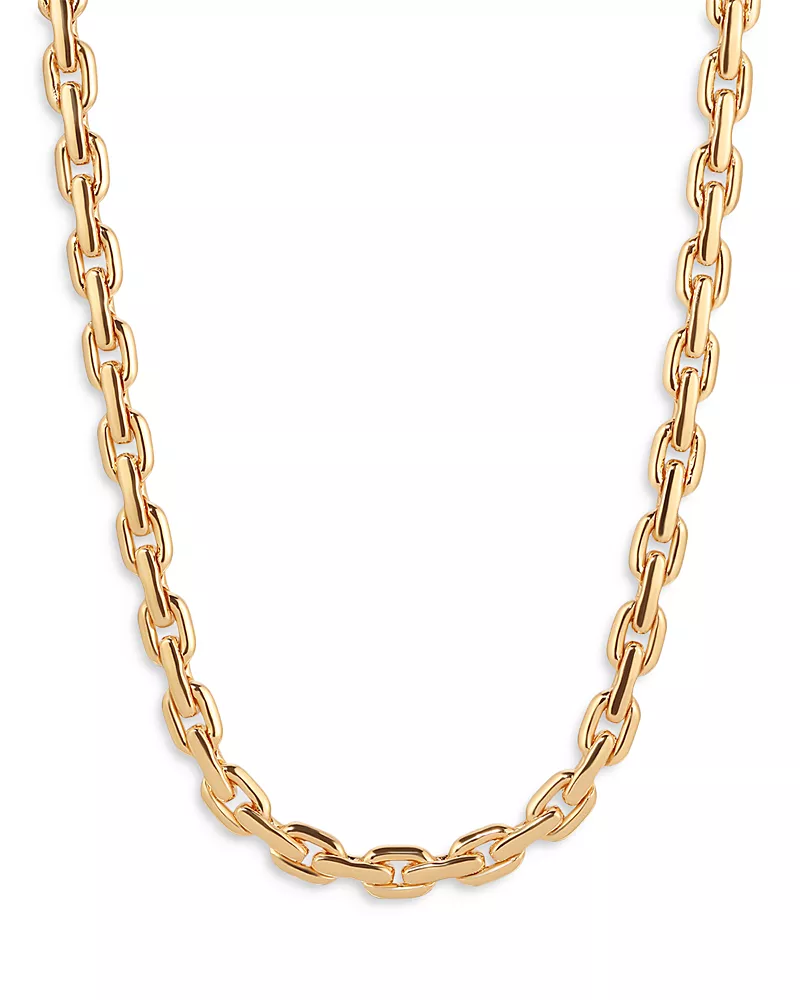 Ettika Solid Chain Necklace, 15