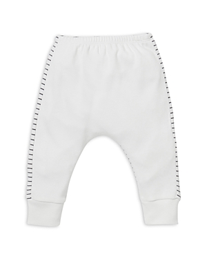Mori Unisex Color Blocked Stripe Yoga Pants - Baby, Little Kid In Gray Stripe