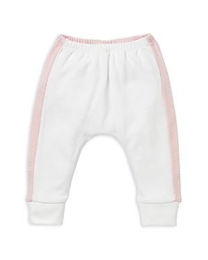 Mori Unisex Color Blocked Stripe Yoga Pants - Baby, Little Kid In Blush