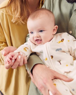 Unisex Print Clever Footie - Baby