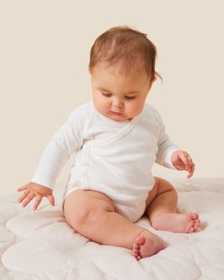 Unisex Long Sleeve Kimono Bodysuit - Baby