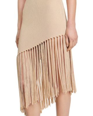 hantas knit fringe dress Sandro Hantas Knit Fringe Dress