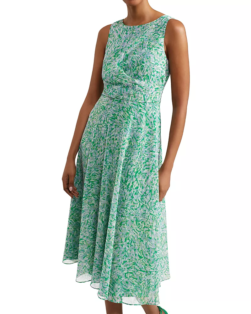Hobbs London Jess Sleeveless A Line Dress