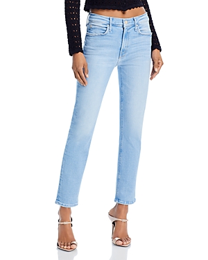 Shop Mother The Mid Rise Dazzler Ankle Slim Jeans In Limited Edition