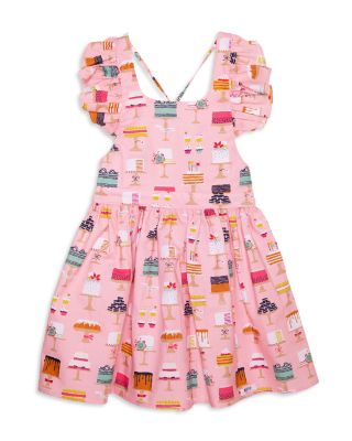 Girls' Made from Scratch Ruffle Sleeve Dress - Little Kid, Big Kid