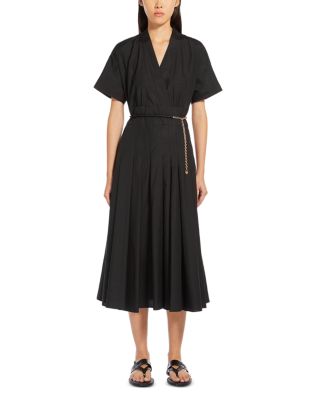 strapless open back dress Tracy Studio Spaghetti Strap Pleated Maxi Dress main image 0