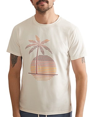 Shop Marine Layer Recycled Sports Graphic Tee In White