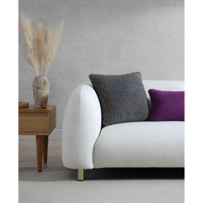 Snug Waffle Throw Pillow