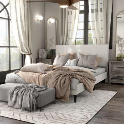 Furniture of America - Vira Boucle Queen Bed