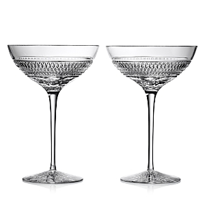 Waterford Copper Coast Mastercraft Coupe Glass, Set of 2