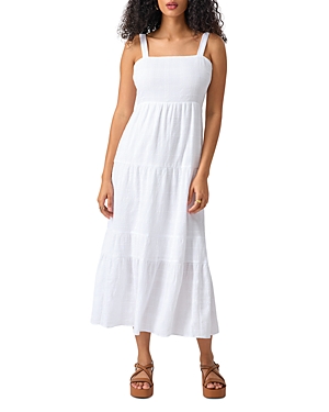 Shop Sanctuary Watching Sunset Tiered Dress In White