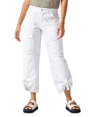 Shop Sanctuary Cotton Blend Cali Cargo Pants In White