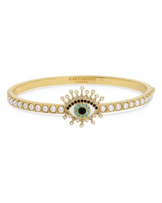 Signature Evil Eye Bangle Bracelet