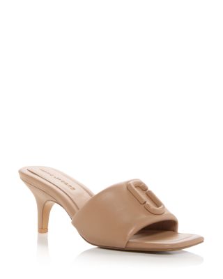 MARC JACOBS - Women's The J Marc High Heel Slide Sandals