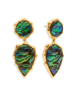 Aurora Double Drop Earrings
