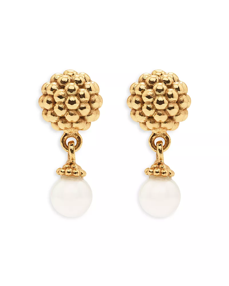 Capucine De Wulf Berry Drop Stud Earrings