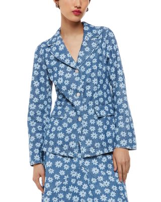 Whistles - Limited Edition Graphic Daisy Denim Blazer