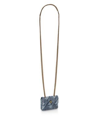 Micro Kensington Denim Crossbody Bag