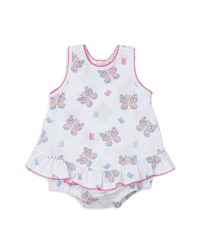 Kissy Kissy Baby Girls Pink Fruit Fiesta Smocked Romper main image 1