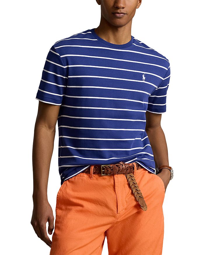 Polo Ralph Lauren Classic-Fit Striped Soft Cotton Polo Shirt