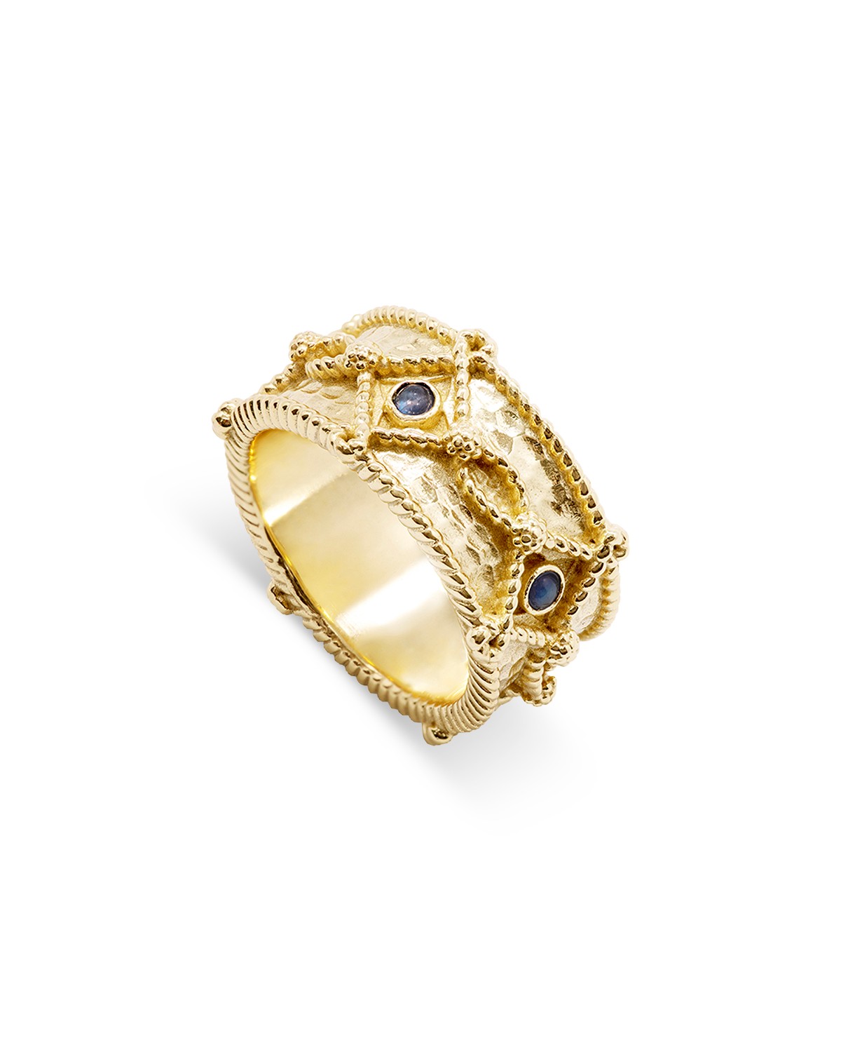 Victoria Labradorite Band Ring