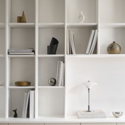 PH 2/1 Portable High Luster Chrome Plated Lamp