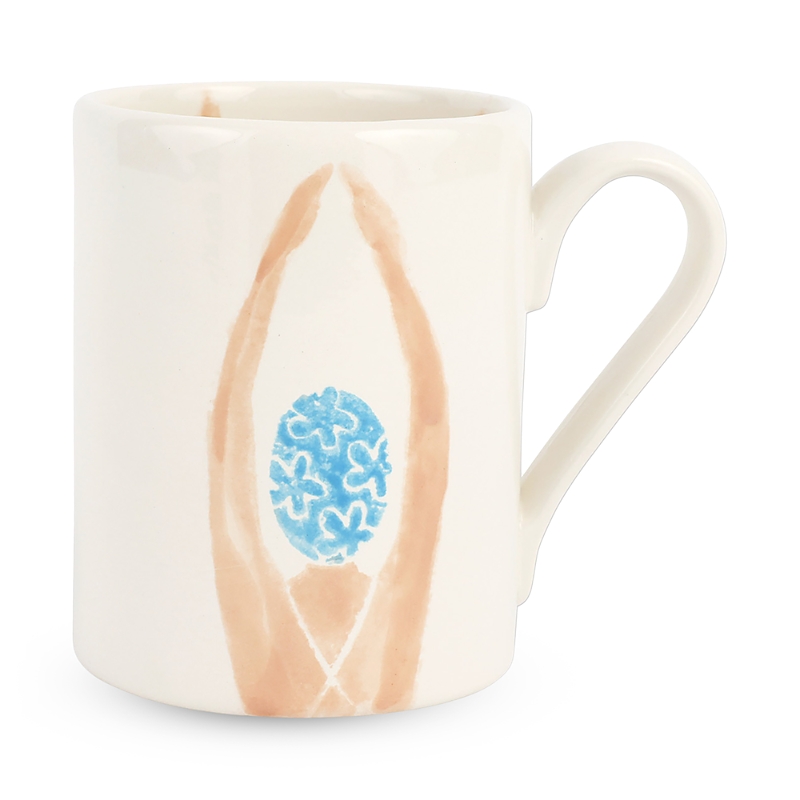 Vietri Riviera Diver Mug In Open Misce