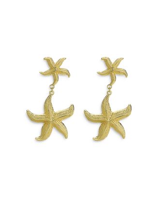 AQUA Double Starfish Earrings - 100% Exclusive Jewelry & Accessories - Bloomingdale's