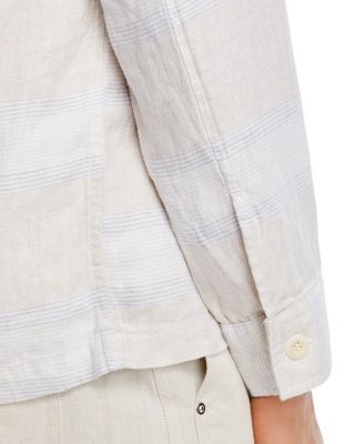 Kerouac Relaxed Fit Button Front Printed Jacket