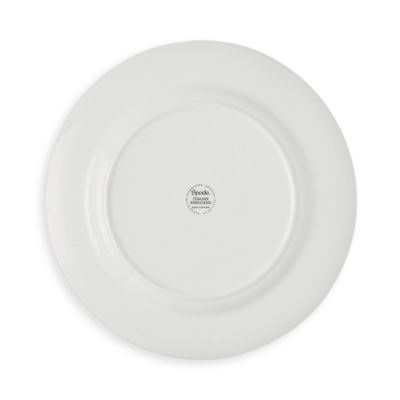 Blue Italian Steccato Dinner Plates, Set of 4