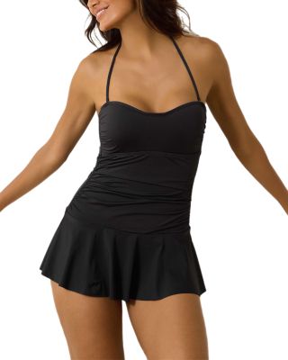 Pearl Bandeau Swim Dress