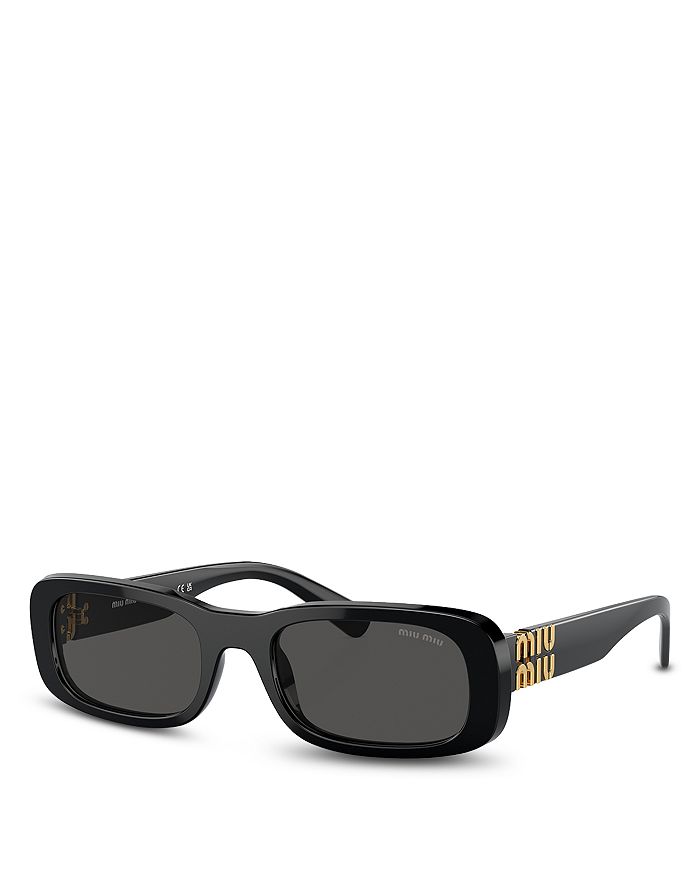 Miu Miu Rectangular Sunglasses, 53mm | Bloomingdale
