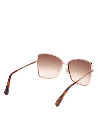 Menton1 Butterfly Sunglasses, 59mm